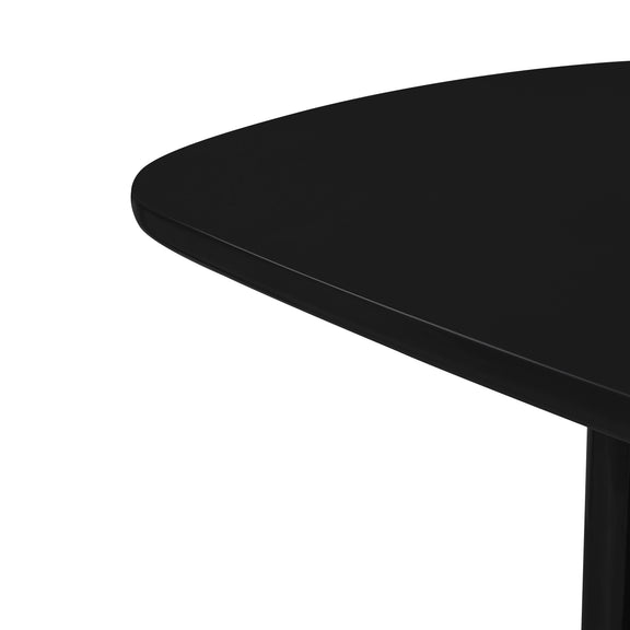 Zola 94.5" Lacquer Oval Dining Table - Black