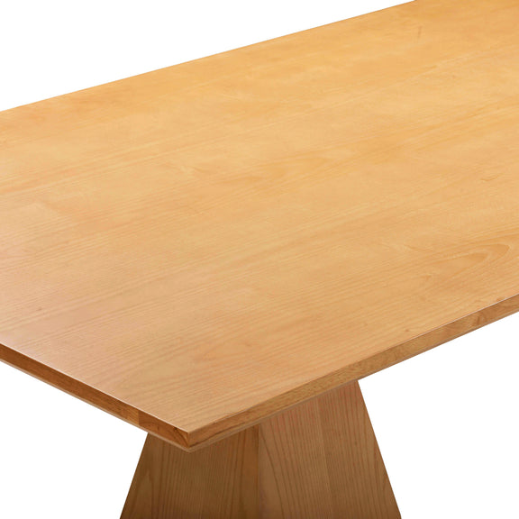 Nolan 98" Wood Rectangular Dining Table - Natural