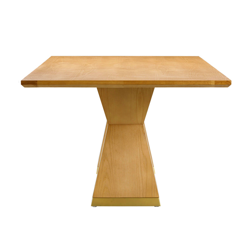 Nolan 98" Wood Rectangular Dining Table - Natural