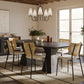 Nolan 98" Wood Rectangular Dining Table - Black