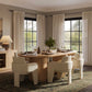 Marlow 102" Wood Oval Dining Table - Natural