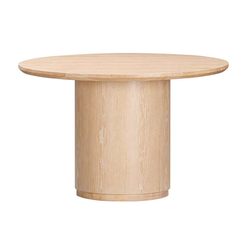 Marlow 48" Wood Round Dining Table - Natural