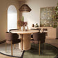 Marlow 48" Wood Round Dining Table - Natural