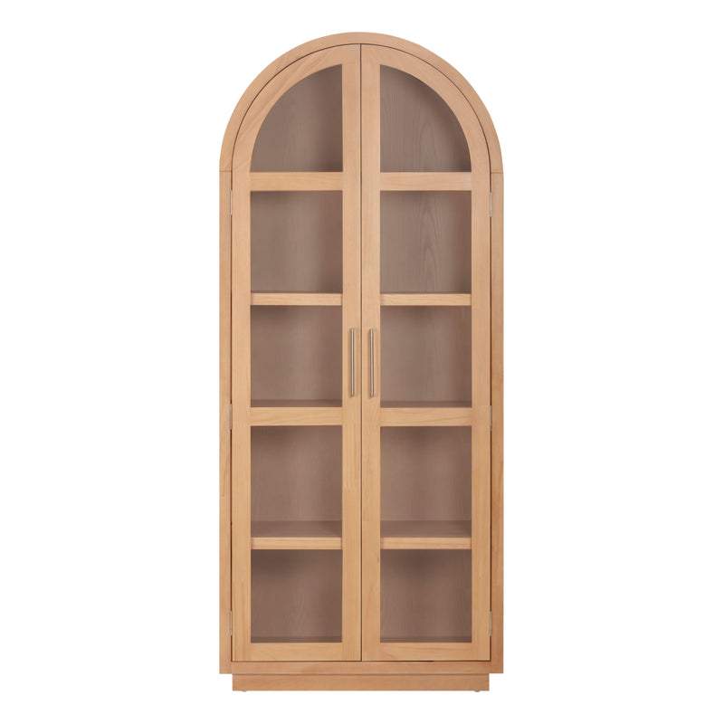 Marlow Wood Display Cabinet - Natural