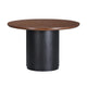Marlow 48" Wood Round Dining Table - Black