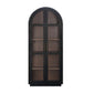 Marlow Wood Display Cabinet - Black