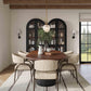 Marlow Wood Display Cabinet - Black