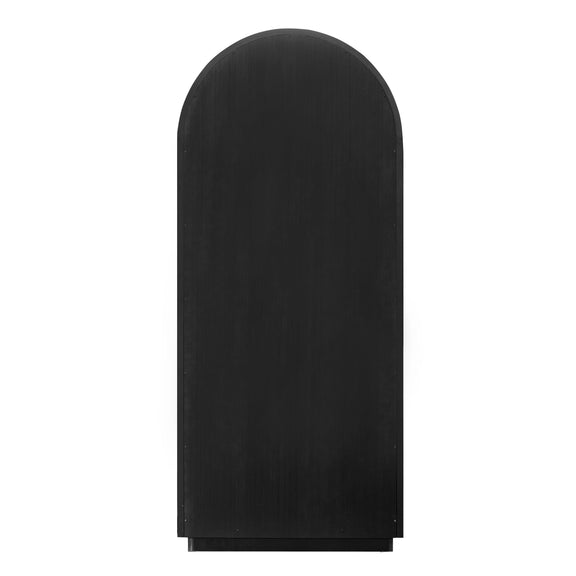 Marlow Wood Display Cabinet - Black