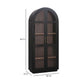 Marlow Wood Display Cabinet - Black