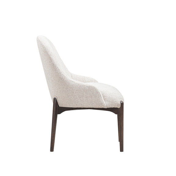 Glendale Performance Chenille Dining Chair - White