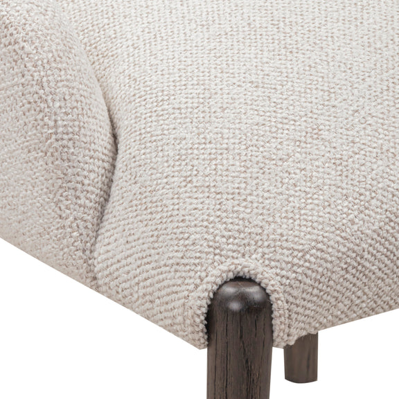 Glendale Performance Chenille Dining Chair - White