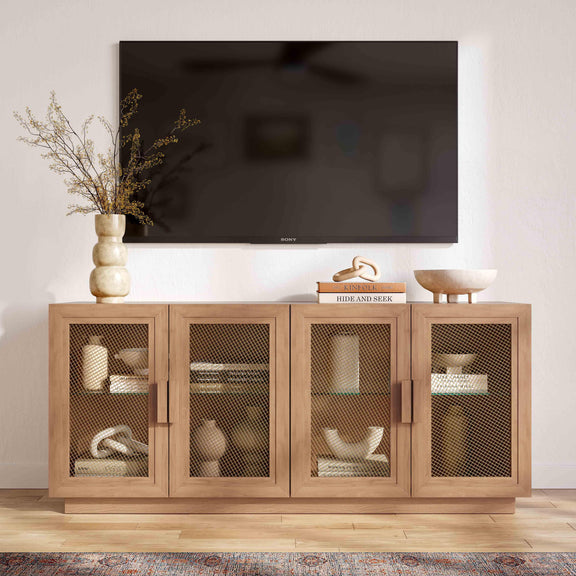 Nolan 72" Wood Console - Natural