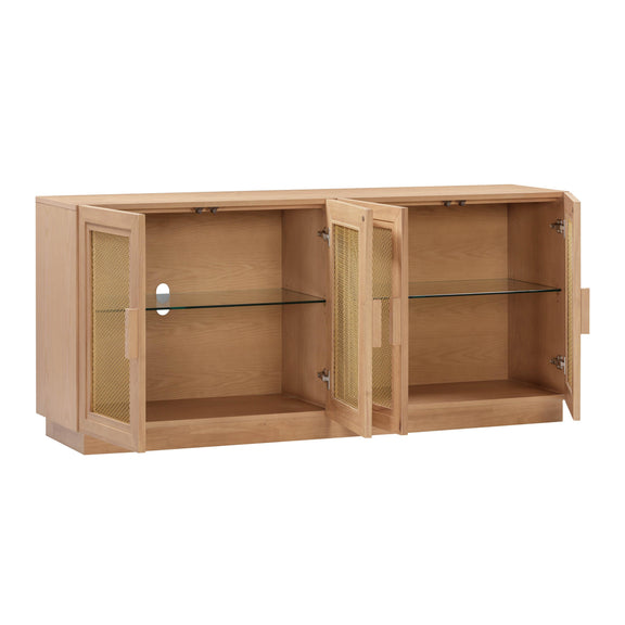 Nolan 72" Wood Console - Natural