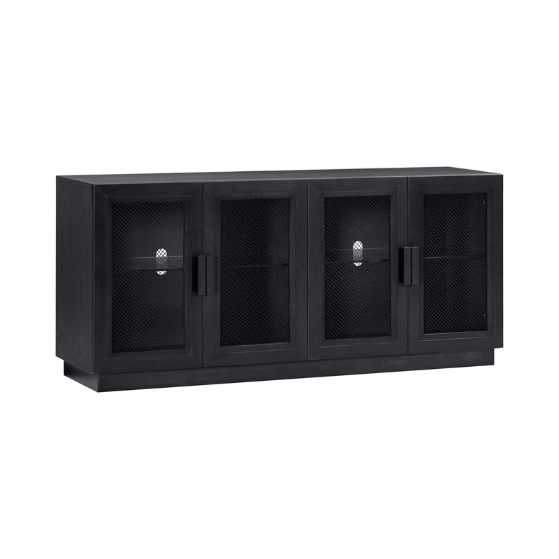 Nolan 72" Wood Console - Black