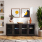 Nolan 72" Wood Console - Black