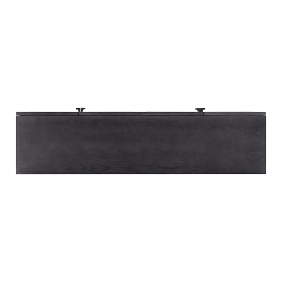 Nolan 72" Wood Console - Black