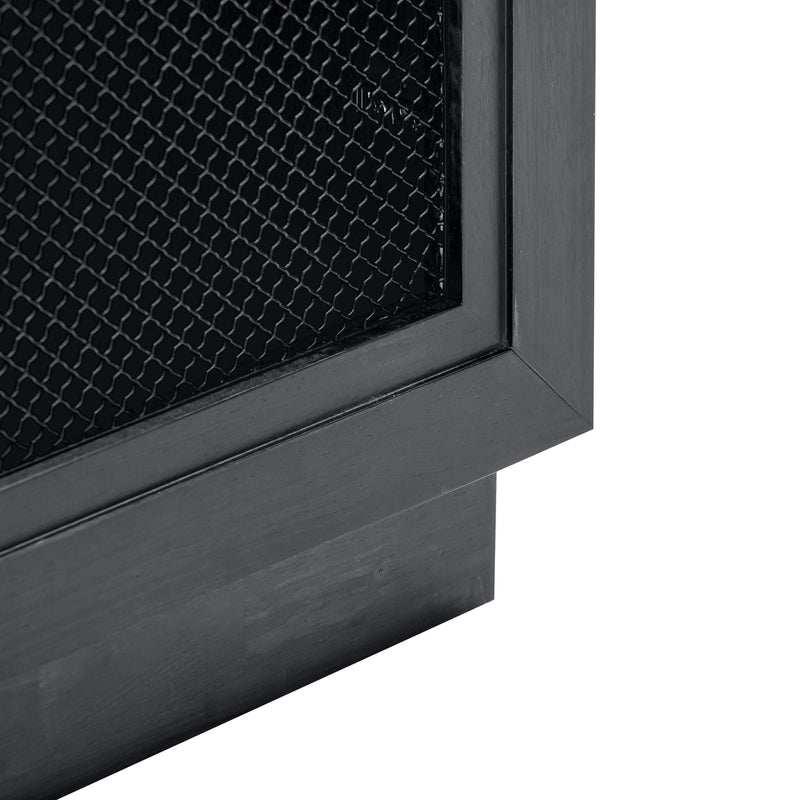 Nolan 72" Wood Console - Black