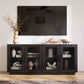 Nolan 72" Wood Console - Black