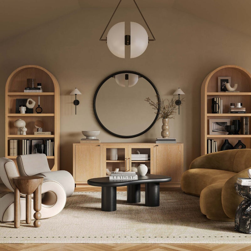Marlow 77" Wood Console - Natural