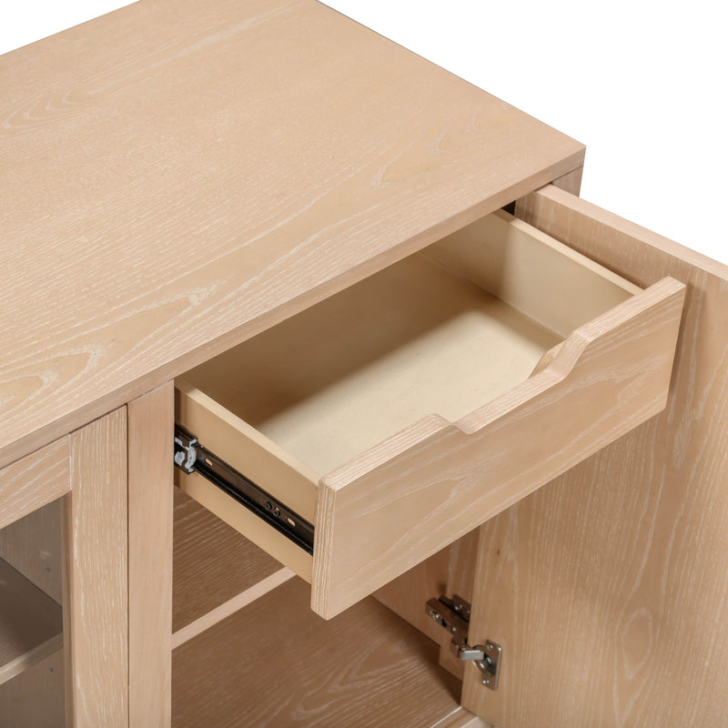 Marlow 77" Wood Console - Natural
