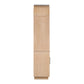 Marlow 77" Wood Entertainment Center - Natural