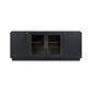 Marlow 77" Wood Console - Black