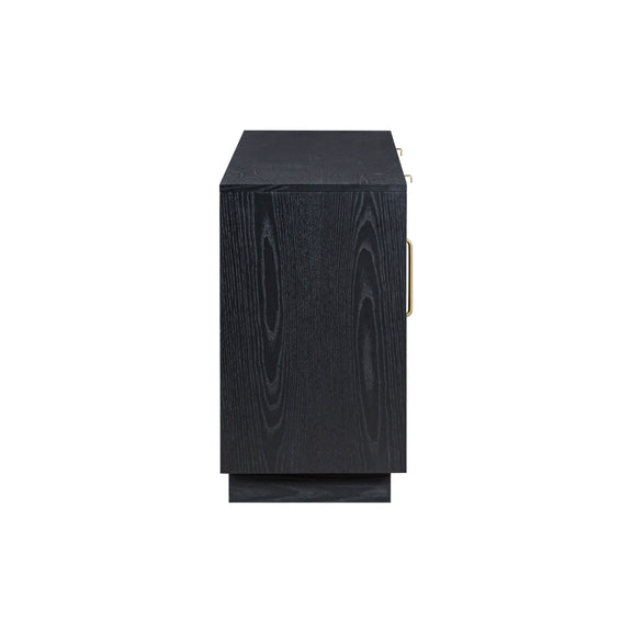 Marlow 77" Wood Console - Black