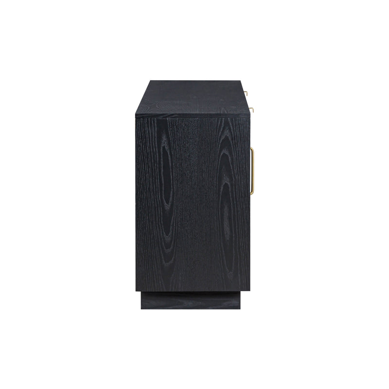 Marlow 77" Wood Console - Black