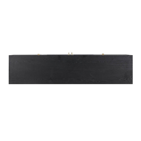 Marlow 77" Wood Console - Black