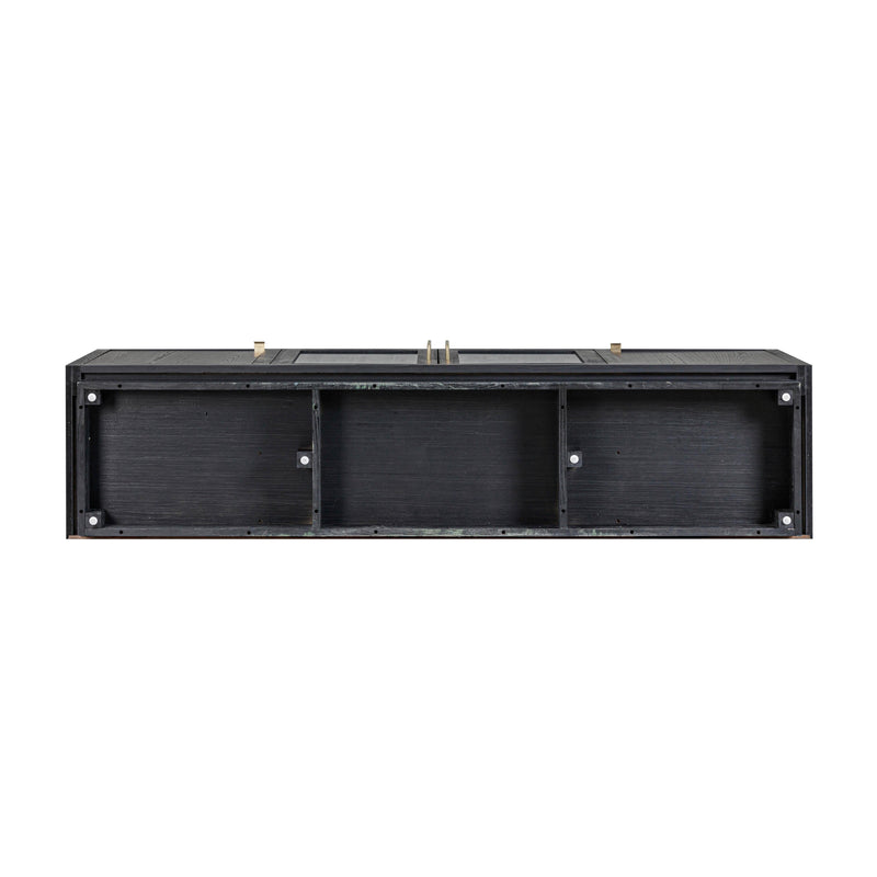 Marlow 77" Wood Console - Black