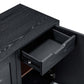 Marlow 77" Wood Console - Black