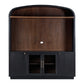 Marlow 77" Wood Entertainment Center - Black
