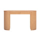 Marlow 52" Wood 2-Drawer Writing Desk - Natural