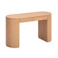 Marlow 52" Wood 2-Drawer Writing Desk - Natural
