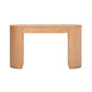 Marlow 52" Wood 2-Drawer Writing Desk - Natural