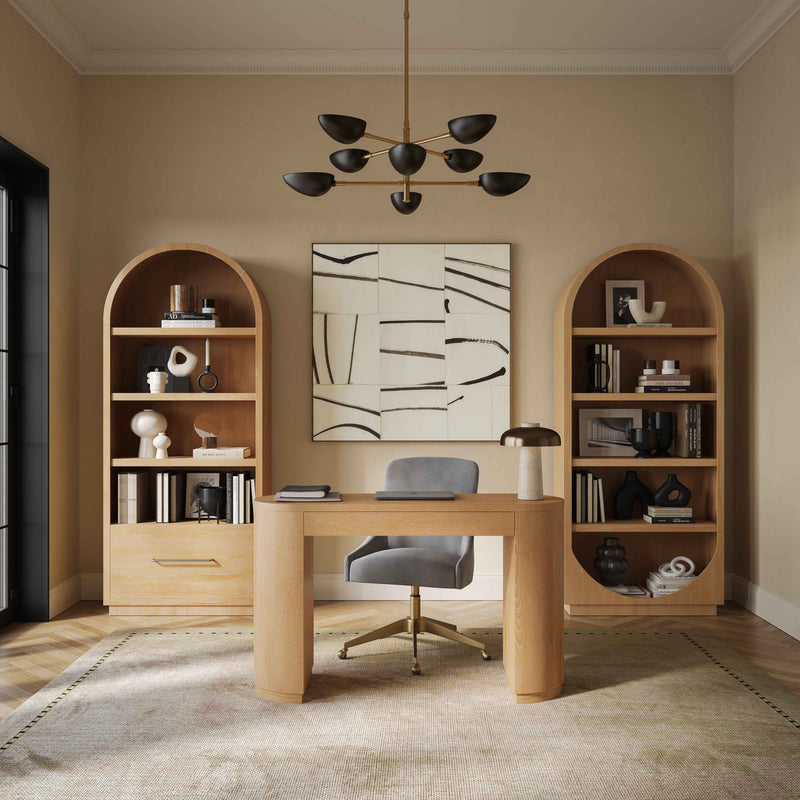 Marlow Wood Bookcase - Natural