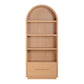 Marlow Wood Bookcase With File Drawer - Natural