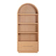 Marlow Wood Bookcase With File Drawer - Natural