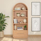 Marlow Wood Bookcase With File Drawer - Natural