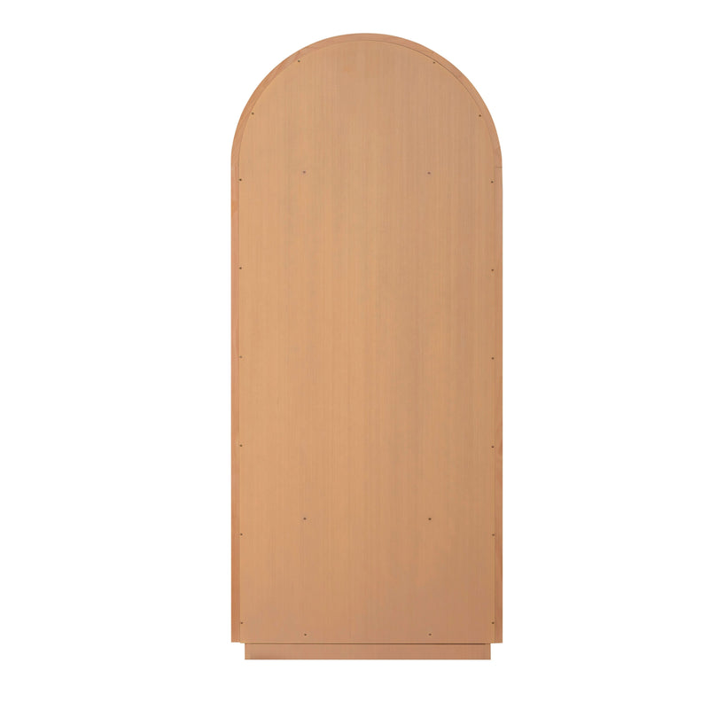 Marlow Wood Bookcase With File Drawer - Natural