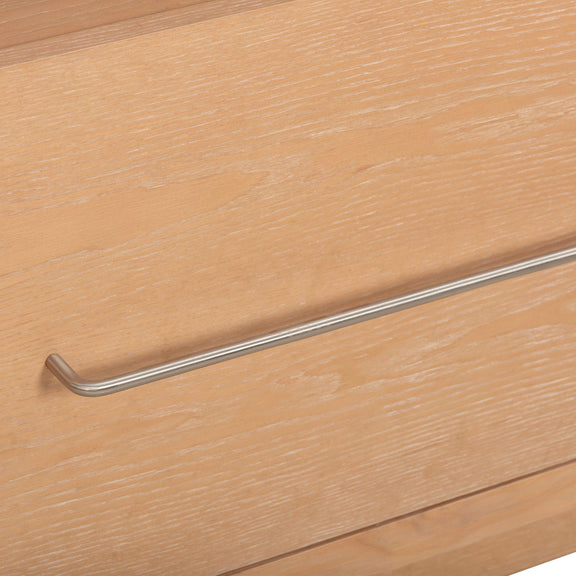 Marlow Wood Bookcase With File Drawer - Natural