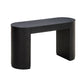Marlow 52" Wood 2-Drawer Writing Desk - Black
