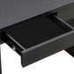 Marlow 52" Wood 2-Drawer Writing Desk - Black