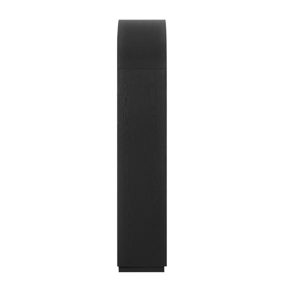 Marlow Wood Bookcase - Black