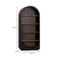 Marlow Wood Bookcase - Black