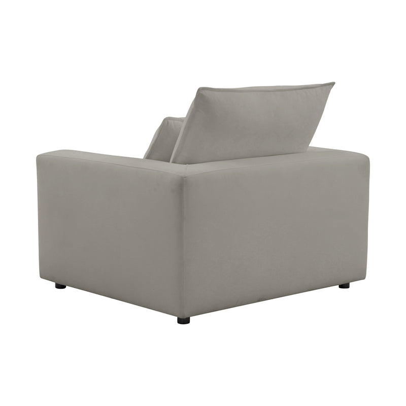 Cali Performance Fabric Armchair - Slate
