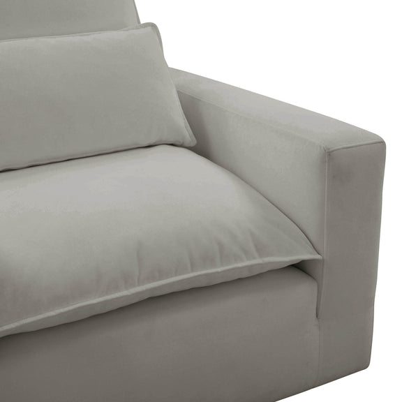 Cali Performance Fabric Armchair - Slate