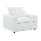 Cali Performance Fabric Armchair - Pearl