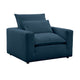 Cali Performance Fabric Armchair - Navy