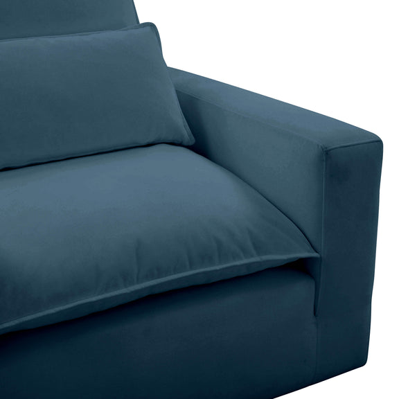 Cali Performance Fabric Armchair - Navy